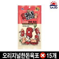 사조 해표 오리지널 한돈 육포 30g, 15개