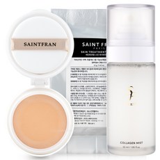 세인트프랑 세인트프랑 톤업 스킨 트리트먼트 피치 리필+콜라겐 미스트 55ml, 세인트프랑 톤업 스킨 트리트먼트 피치 리필