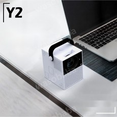 Y2pro 터치 프로젝터 HD 4k 휴대용 스마트빔 가정용 소형 미니 빔프로젝트, 안드로이드 배터리 + 터치 + 중국미국영국EU호주
