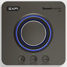 Creative 사운드 블라스터 X4 외장형, SB1815, 1개