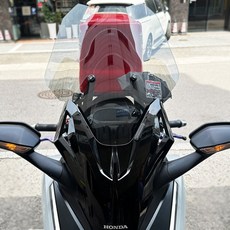 혼다 포르자350 브라켓타입 신형 윈드스크린 A타입 B타입 FORZA350 윈도우 바람막이 순정대비 높은사이즈 튼튼한 브라켓타입 포르자튜닝 용품 방한 방풍 국내생산제품, 1개, B타입-(포르자350전용)스모그