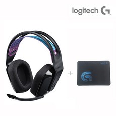 로지텍코리아 (정품) 로지텍 G535 무선 게이밍 헤드셋+G로고 마우스패드