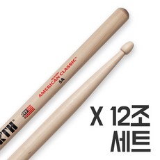 VicFirth 드럼스틱 아메리칸클래식 5A x 12조, 단일상품