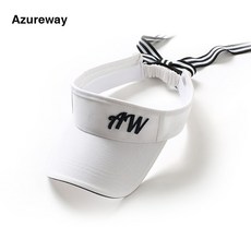 Azureway 여자 골프 모자 테니스 스포츠, 화이트