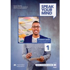 Speak Your Mind 1 (StudentBook+APP+DigitalWorkbook), Speak Your Mind 1 (StudentBo.., Mickey Rogers(저),Macmillan E.., Macmillan Education