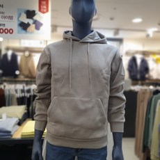 폴햄 공용 캐쥬얼 무지 기모 후드 티셔츠 TH3910 SBE