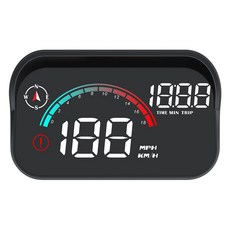 CAR HUD 헤드 업 디스플레이 레벨 센서 보안 경보 속도계 속도 클럭 도구