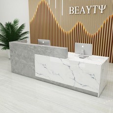 인포 메이션 카운터 데스크 테이블 옷가게 미용실 업소용 호텔 매장 카페 헬스장 계산대 프론트 병원 안내, G