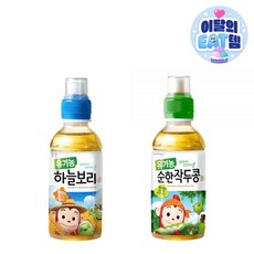 코코몽 유기농하늘보리 200mL 24개+순한 작두콩차 200mL 24개 외 3종