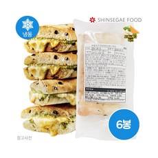 신세계푸드 바질치즈 치아바타 샌드위치 195g 10개, 6개