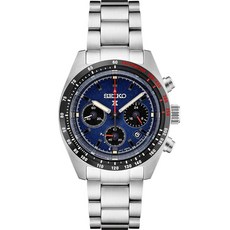 SEIKO Prospex Speedtimer 솔라 크로노그래프 블루 다이얼 남성용 시계 SSC815 블루.