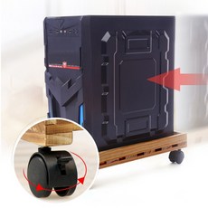 나무본체받침바퀴