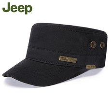 Jeep 군모 플랫탑 아웃도어 패션 순면100% 모자