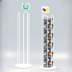  목쿠션 진열대 스탠드 1.6m 디피 랙 선반 공항 면세점, 상세 페이지 참고, U자형 쿠션 진열대 40x150cm 