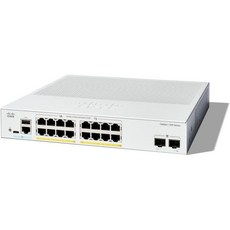 Cisco Catalyst 1300-16FP-2G 관리형 스위치 16포트 GE 풀 PoE 2x1GE SFP 제한된 수명 보호(C1300-16)FP-2G), Cisco Catalyst 1300 Switch / 1, 1개