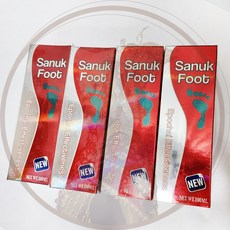 태국 사눅풋(sanuk foot) 사바이풋, 4개, 1개입, 100ml