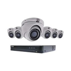 Hikvision 8채널 성능 Turbohd DVR(2tb HDD 및 (6) 5mp Turret 카메라 포함) - hikvision8채널