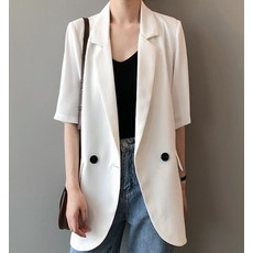반팔블레이저