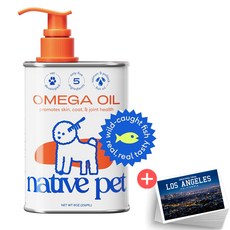 네이티브 펫 오메가3 강아지 피시 오일 236ml +기프트, 1개