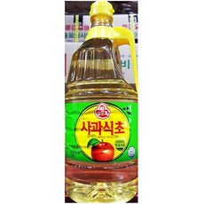 사과식초(오뚜기 1.8L)/현미식초, 1