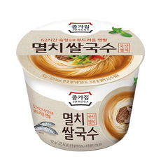  청정원 멸치 컵쌀국수 92g 12입(1박스), 60개 