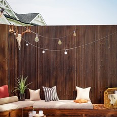 정원 꾸미기 대나무 세우기 마당 울타리 담장 휀스 테라스 가림막, P.높이 280x폭 100cm 비키 화이트