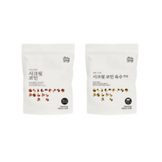 [키친스토리] 빅마마 이혜정의 시크릿코인 205알(편안한맛 9팩+5알 +구수한맛1팩 팩 당 20알), 상세 설명 참조, 80g