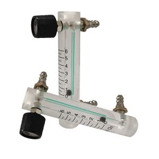 Zeyuan 산소 공기 0-6L 에 대 한 제어 밸브와 2 조각 산소 유량계 유량계, 멀티, 설명