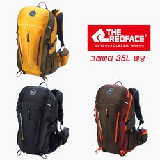 레드페이스 NC05 공용그래비티35L산행용배낭 X17113, 브라운