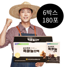 지리산마천농협 순수우리 흑마늘진액, 6박스, 70ml