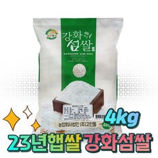 강화섬쌀 강화쌀 백미 당일도정 햅쌀 쌀4kg, 단품, 4kg
