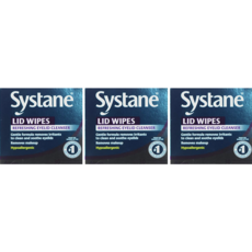 Systane Lid Wipes 시스테인 눈꺼풀 클렌징 와이프 30개 (3개 팩) 눈건강 관리 필수품. 시스테인 무방무제 인공눈물과 같이 사용하시면 더더욱 좋습니다., 3팩