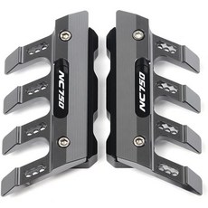 혼다 NC750X NC750S 2014 2021 오토바이 폴 사이드 가드 프론트 포크 프로텍터 펜더 블록 CNC 알루미늄 색상 녹색, G
