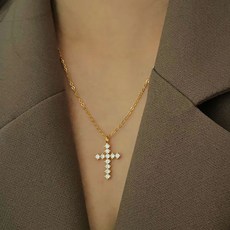 레일큐십자가펜던트