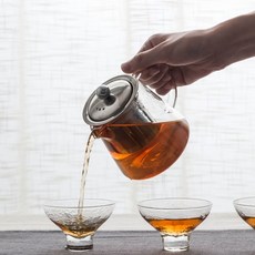 라파티 내열유리 티포트 티팟 세트 차포트, 550ml, 1개