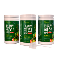더푸른 꽉찬 생식 한국전통 시리얼 곡물 쉐이크 분말 간단한 아침식사대용 식품 아침대용, 1개