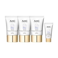 AHC 마스터즈 워터풀 선크림 40ml x3 + 7ml /박세리선크림/미백/주름개선