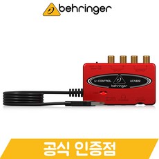 [당일발송] 베링거 UCA222 오인페 방송용 녹음용 소형 USB 오디오 인터페이스