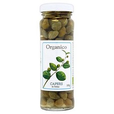 Organico Capers in Brine - 100g 소금물에 담근 유기농 케이퍼 - 100g, 1개