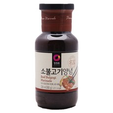 청정원 소불고기 양념 280g x20개, 20개