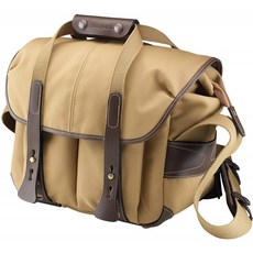 Billingham 207 Khaki FibreNyte 카메라 백 초콜릿 가죽 트리밍, 단일상품