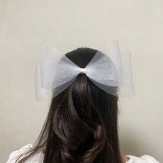 망사머리삔코사지