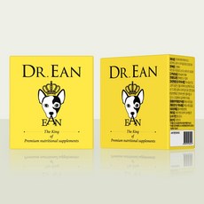 강아지 눈 눈물 관절 피부 기관지 기관지협착 기침 심장 간 신장 췌장 유산균 노견 노령견 산화질소 영양제 닥터이안 강아지종합영양제, 30회분, 종합영양제, 2개