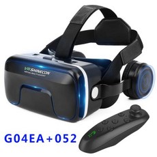 AR글래스 스마트글래스 VR안경 오리지널 VR Shinecon 가상 현실 스테레오 헬멧 IOS 안드로이드용 리모컨 포함, 2.G04EA-Y1