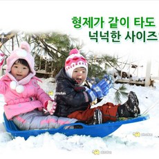 이중두꺼운캐릭터등받이눈썰매스케이트보드