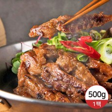 닭 특수부위 국내산 양념 닭목살 구이 500g, 1. 매콤 목살이닭 500g 1팩, 1개
