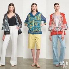 [KT알파쇼핑]최복호 더 컬렉션 23SS 여성 메쉬 자켓