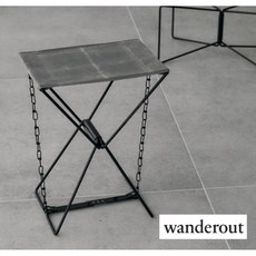 원더아웃 유니버셜 스툴 블랙 Wanderout Universal Stool Black
