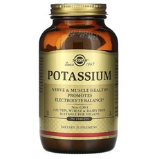 솔가 포타슘 칼륨 250정 Solgar Potassium, 1개