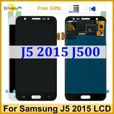 스마트폰 액정 교체 부품 삼성 호환 갤럭시 J5 2015 J500 용 LCD 디스플레이 터치 스크린 J500F J500FN J500M J500H 디지타이저 어셈블리 전화 수리